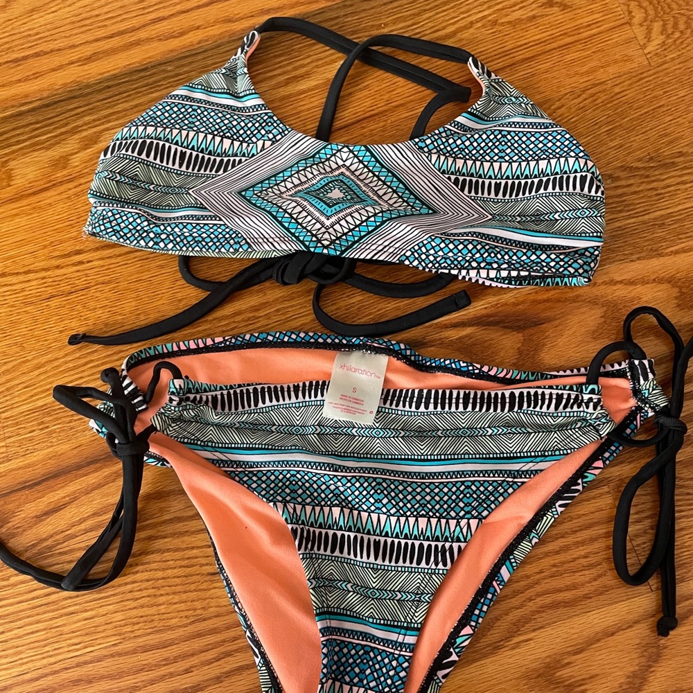 Tribal Patterned Bikini Set Size: Small Brand: xhilaration